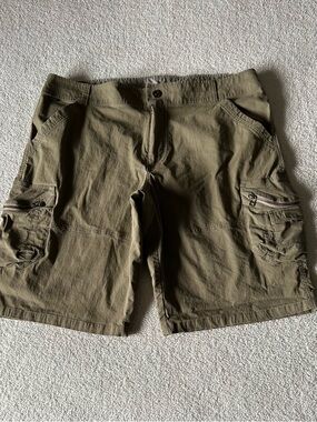 Kuhl Men's Cargo Shorts with Multi-Pocket Utility Design